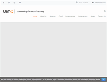 Tablet Screenshot of met.co.uk