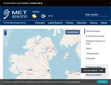 Tablet Screenshot of met.ie
