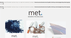 Desktop Screenshot of met.lt